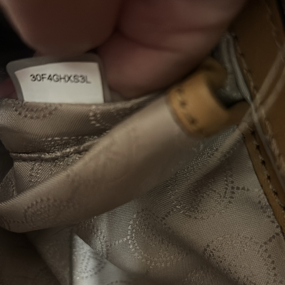 Michael Kors Hamilton Traveler Leather Satchel - Picture 14 of 16